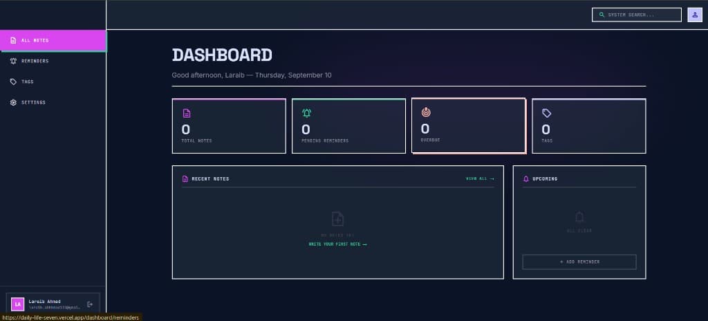 NeonNotes screen 3